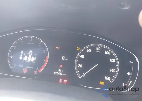 2021 Honda Accord Sport z USA, uszkodzony, nr VIN 1HGCV1F37MA030197